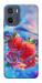 Чехол Red Strawberry для Motorola Moto E15