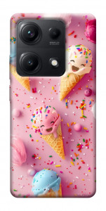 Чехол Веселое мороженое для Xiaomi Redmi Note 14S