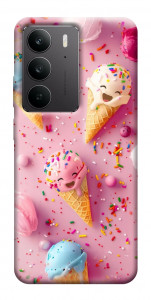 Чехол Веселое мороженое для Realme C75