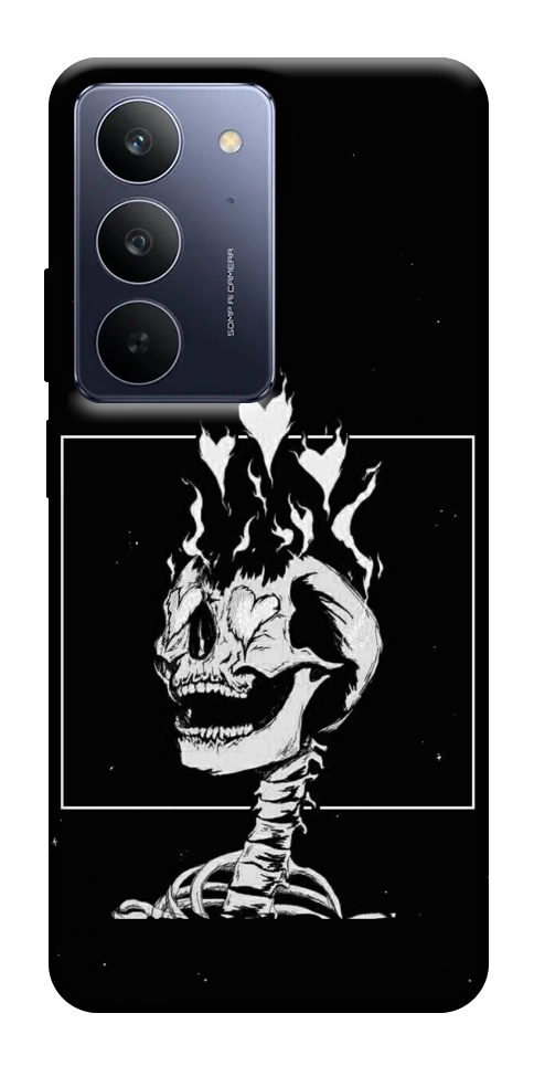 Чехол Искрит сердца для Realme C75x
