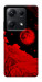 Чехол Кровавый закат солнца для Xiaomi Redmi Note 14S