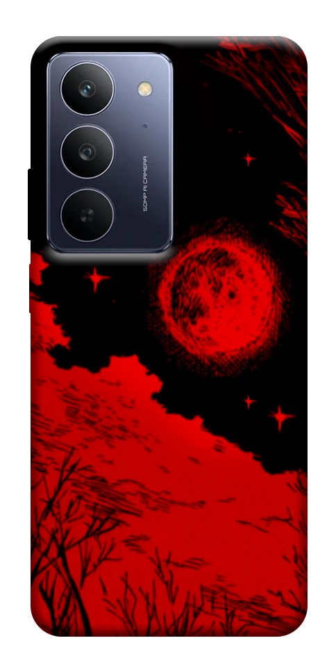 Чехол Кровавый закат солнца для Realme C75x