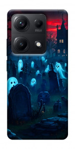 Чехол Летающие привидения для Xiaomi Redmi Note 14S