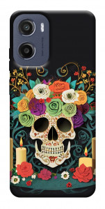 Чохол Skull of celebration для Motorola Moto E15