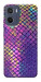 Чехол Neon snake skin для Motorola Moto E15