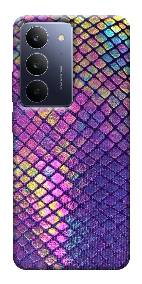 Чехол Neon snake skin для Realme C75x