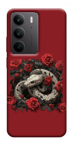 Чехол Roses snake для Realme C75