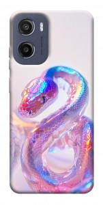 Чехол Holographic serpent для Motorola Moto E15