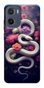 Чехол Flower snake для Motorola Moto E15