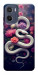Чехол Flower snake для Motorola Moto E15