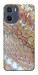 Чехол Gold snake skin для Motorola Moto E15