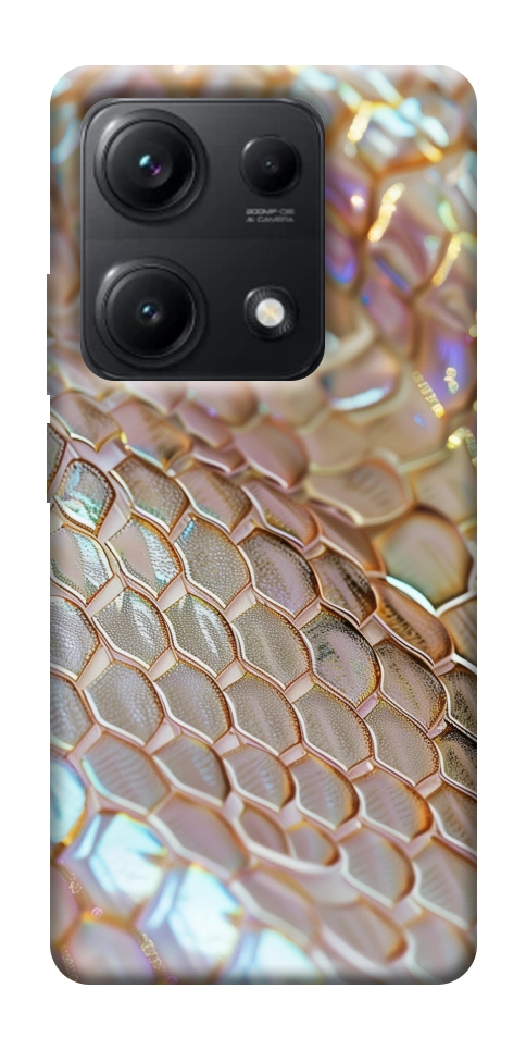 Чехол Gold snake skin для Xiaomi Redmi Note 14S
