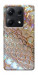 Чехол Gold snake skin для Xiaomi Redmi Note 14S