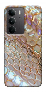 Чехол Gold snake skin для Realme C75