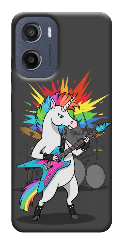 Чехол Unicorn rock для Motorola Moto E15