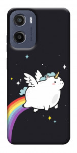 Чехол Fat unicorn для Motorola Moto E15