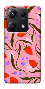 Чехол Strawberry pink для Xiaomi Redmi Note 14S
