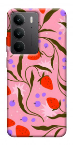 Чехол Strawberry pink для Realme C75