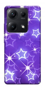 Чехол Purple sparkles для Xiaomi Redmi Note 14S