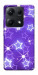Чехол Purple sparkles для Xiaomi Redmi Note 14S