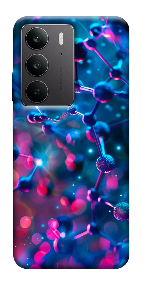 Чехол Neon molucula для Realme C75