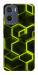 Чехол Neon hexagon для Motorola Moto E15