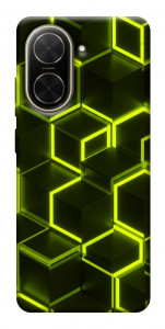 Чохол Neon hexagon для Xiaomi Poco C71