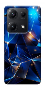 Чехол Abstract purple pattern для Xiaomi Redmi Note 14S