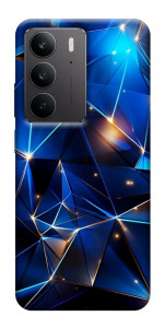 Чехол Abstract purple pattern для Realme C75