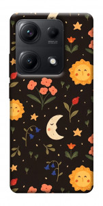 Чехол Полевые цветы для Xiaomi Redmi Note 14S