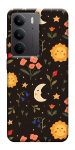 Чехол Полевые цветы для Realme C75