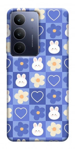 Чехол Кролики-цветочки для Realme C75x
