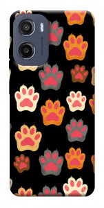 Чехол Colorful Paws для Motorola Moto E15