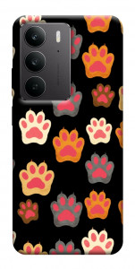 Чехол Colorful Paws для Realme C75