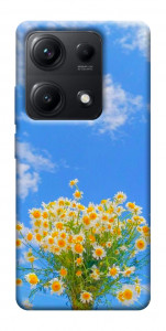 Чехол Sky flowers для Xiaomi Redmi Note 14S