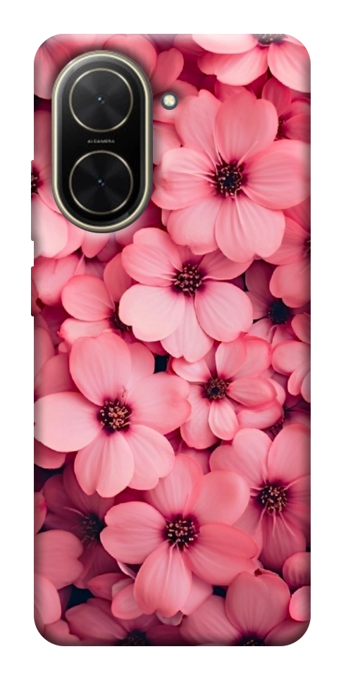 Чохол Pink flowers для Xiaomi Poco C71