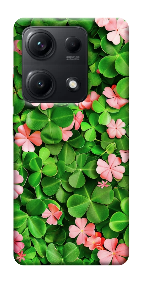 Чехол Листья удачи для Xiaomi Redmi Note 14S