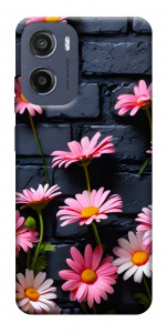 Чехол Розовый контраст для Motorola Moto E15