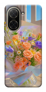 Чохол Яскравий букет для Xiaomi Poco C71