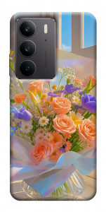 Чехол Яркий букет для Realme C75