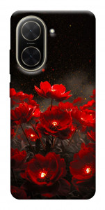 Чохол Burning flowers для Xiaomi Poco C71