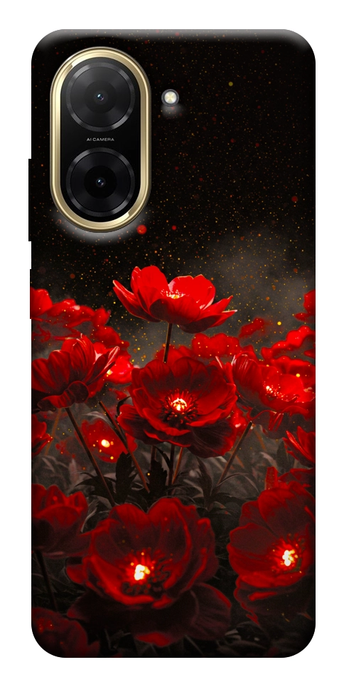 Чехол Burning flowers для Xiaomi Redmi A5