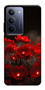 Чехол Burning flowers для Realme C75x