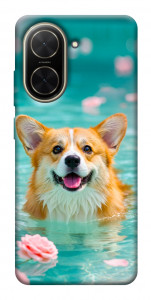 Чохол Swimming corgi для Xiaomi Poco C71