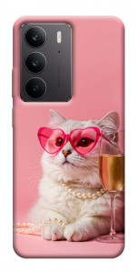 Чехол Pinky cat для Realme C75