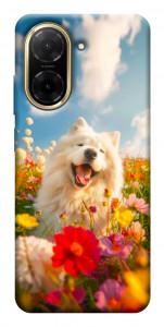 Чехол Happy dog in flowers для Xiaomi Redmi A5