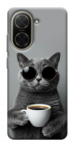 Чохол Grey cat coffee для Xiaomi Poco C71