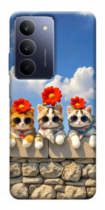 Чехол Flower cats для Realme C75x