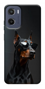 Чехол Cool doberman для Motorola Moto E15