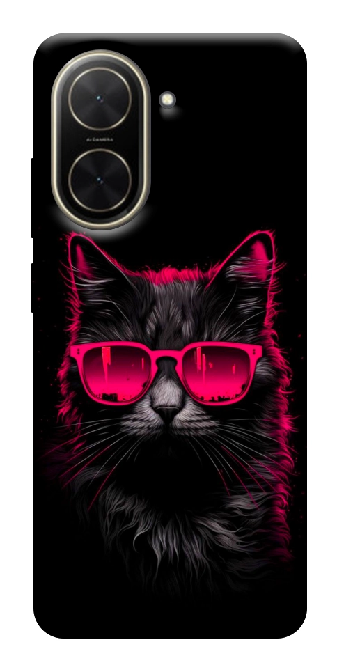 Чохол Cyberpunk cat для Xiaomi Poco C71